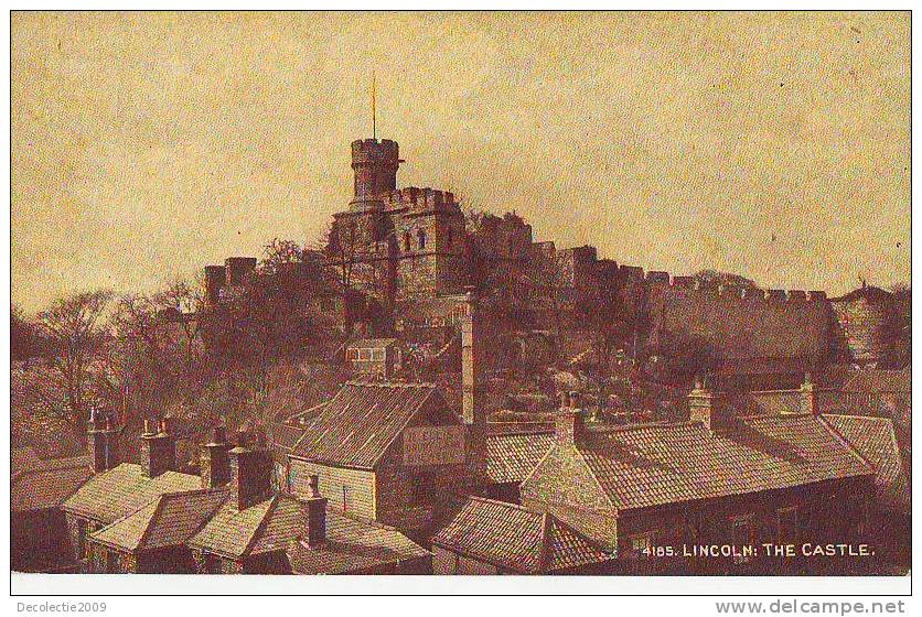 Z7102 England Lincoln The Castle Not Used Perfect Shape - Sonstige & Ohne Zuordnung