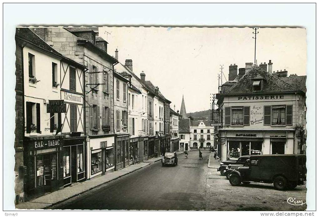 B - 95 - MAGNY EN VEXIN - Rue De Paris - Patisserie Aubreuil - Magny En Vexin