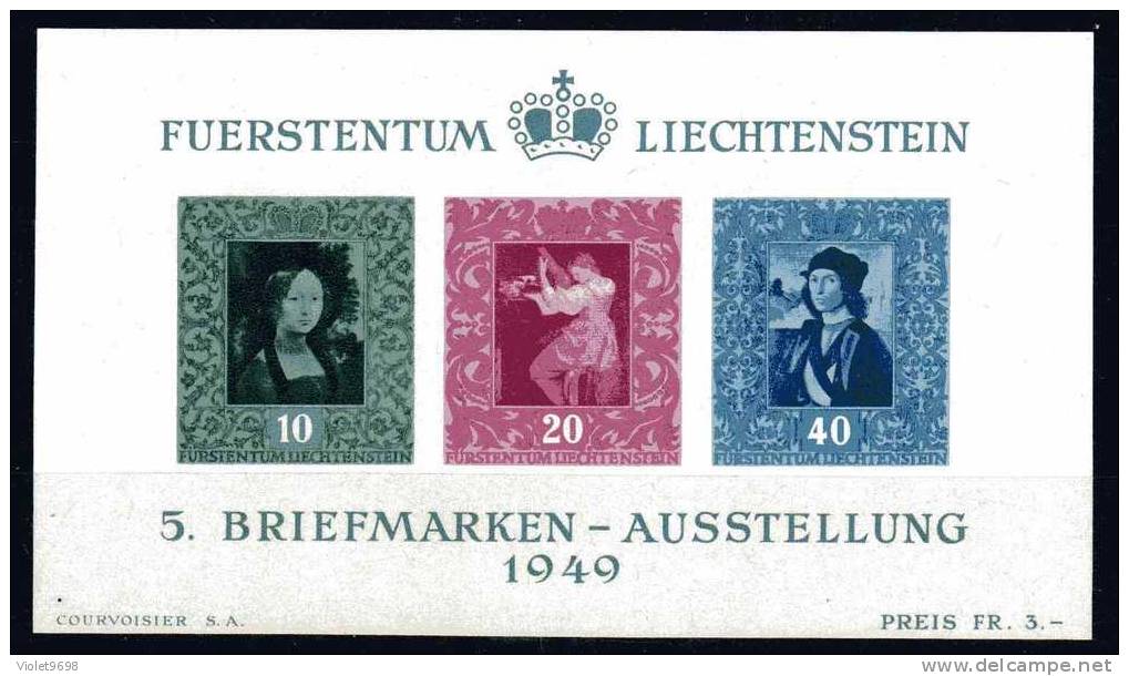 LIECHTENSTEIN : BF N° 8 ** - Blocks & Sheetlets & Panes