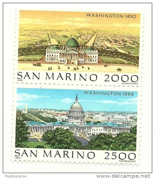 1989 - 1268/69 Washington   ++++++ - Unused Stamps