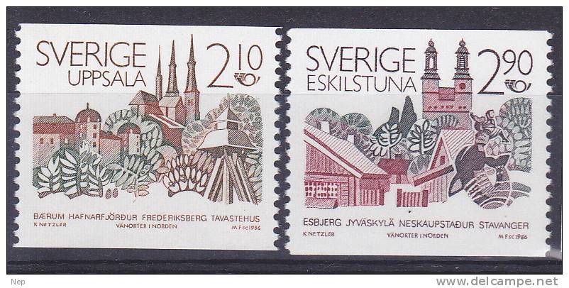 ZWEDEN - Michel - 1986 - Nr 1395/96 - MNH** - Unused Stamps