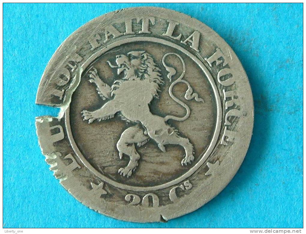 1861 FR - 20 CENT ( Morin 132 / Details Zie Foto - Kap ) ! - 20 Cent
