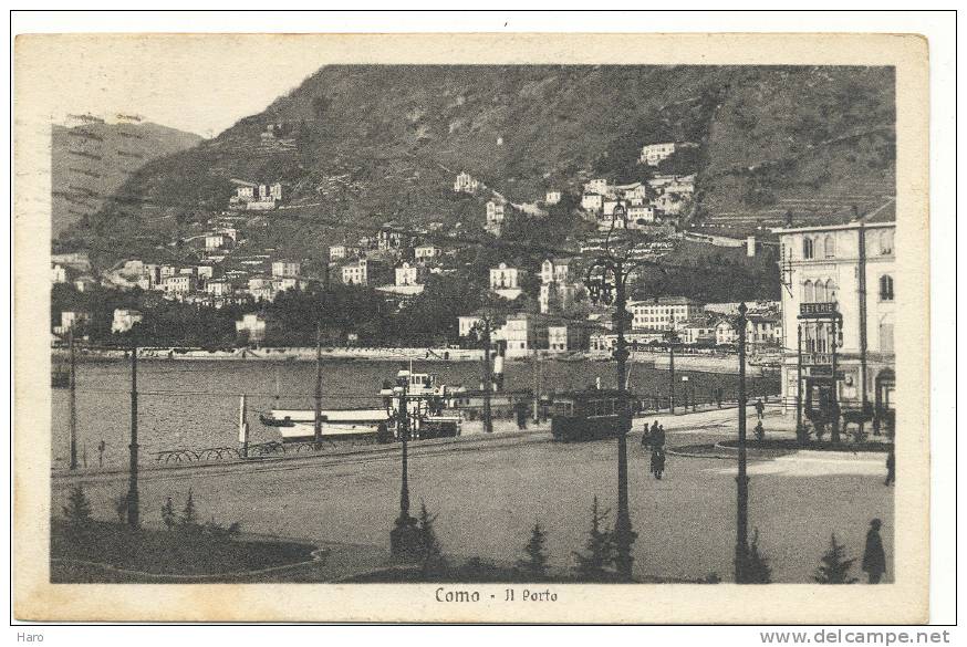 COMO - Il Porto - Tram - Tramway (1094)f - Como