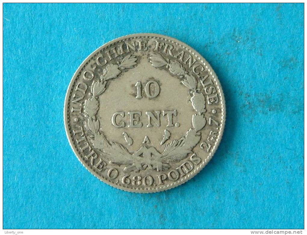 10 CENT 1922 A / KM 16.1 - INDO CHINE ( Details Zie Foto ) ! - Autres & Non Classés