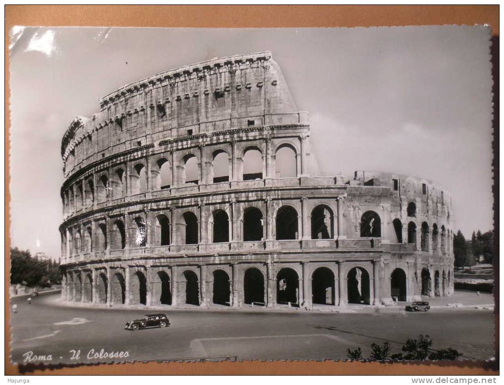 CPA - ITALIE - ROMA - IL COLOSSEO - DENTELEE - Colosseum