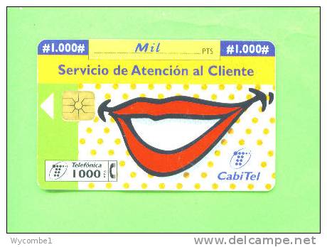 SPAIN - Chip Phonecard/Lips Issue 35000 - Emissions Basiques