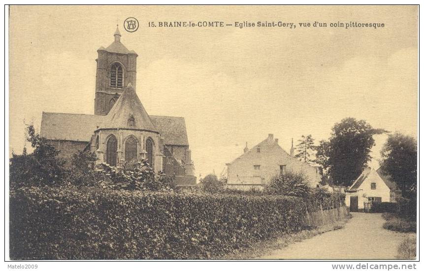 BRAINE LE COMTE (7090)  Eglise Saint Géry - Braine-le-Comte
