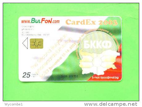 BULGARIA - Chip Phonecard/Cardex 2003 Issue 40000 - Bulgaria