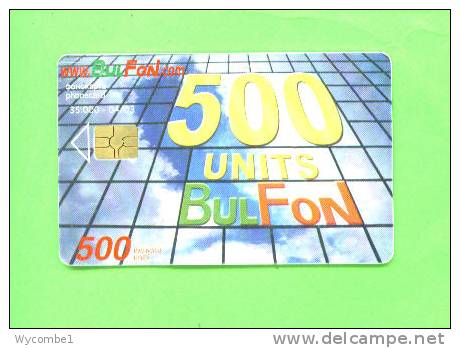 BULGARIA - Chip Phonecard/Bulfon 500 Units Issue 35000 - Bulgarien