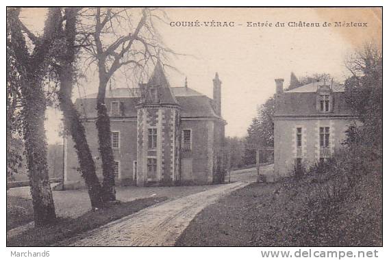 VIENNE.COUHE-VERAC.ENTREE DU CHATEAU DE MEZIEUX - Couhe