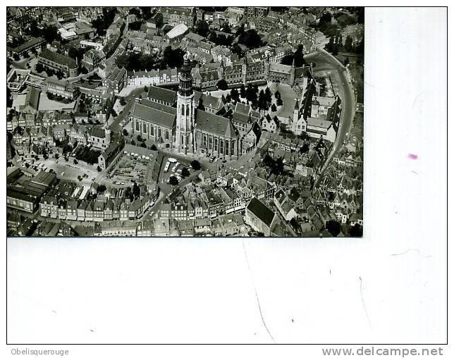 MIDDELBURG LANGE JAN MET NIEUWE KERK EN KOORKERK VUE AERIENNE - Middelburg