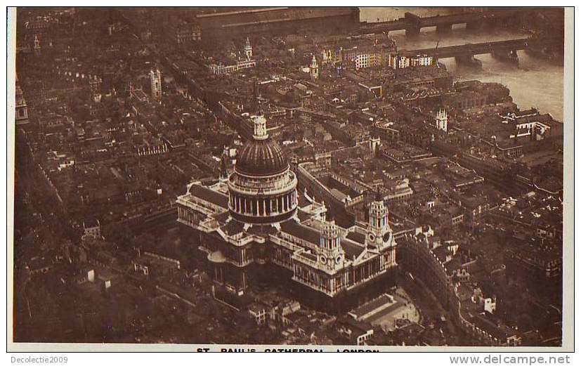 Z7171 England London St Paul Cathedral London Not Used Good Shape - St. Paul's Cathedral