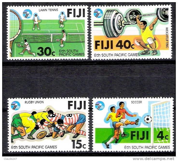 Fiji 1979 6th South Pacific Games- Giochi Sud Pacifico - New - MNH Serie Nuova Illinguellata - Fiji (1970-...)