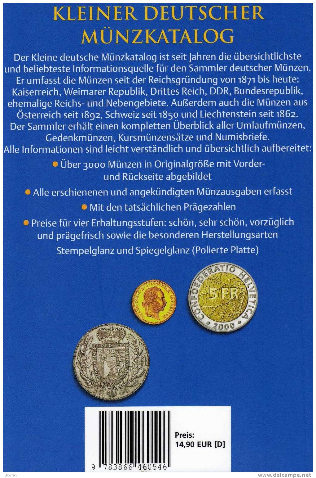 Kleiner Münz Katalog Schön 2010 Neu 15€ Für Numis-Briefe+ Blätter - Boeken & Software