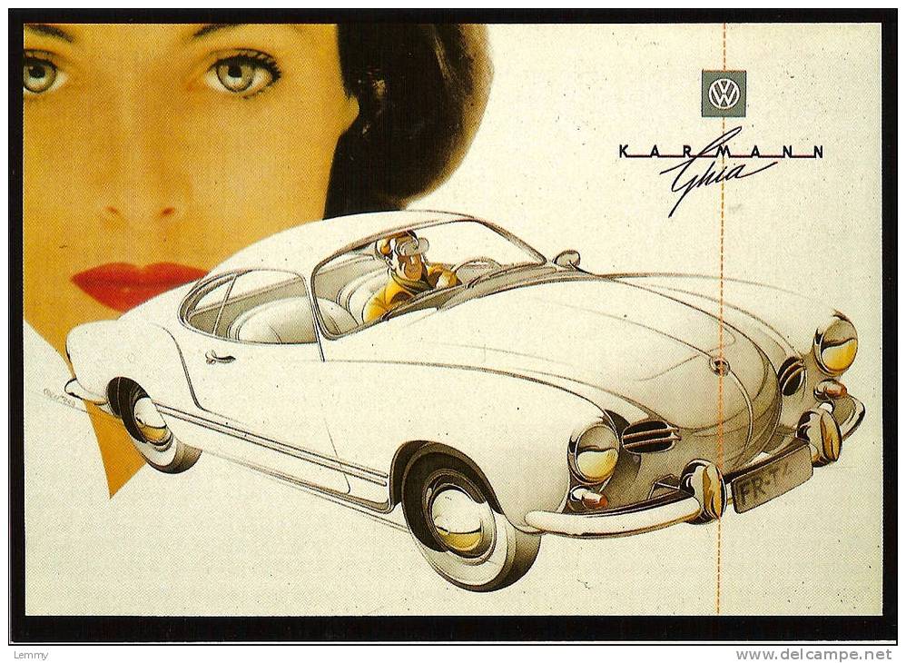 AUTOMOBILE  -  VOLKSWAGEN -  KARMANN GHIA - PKW