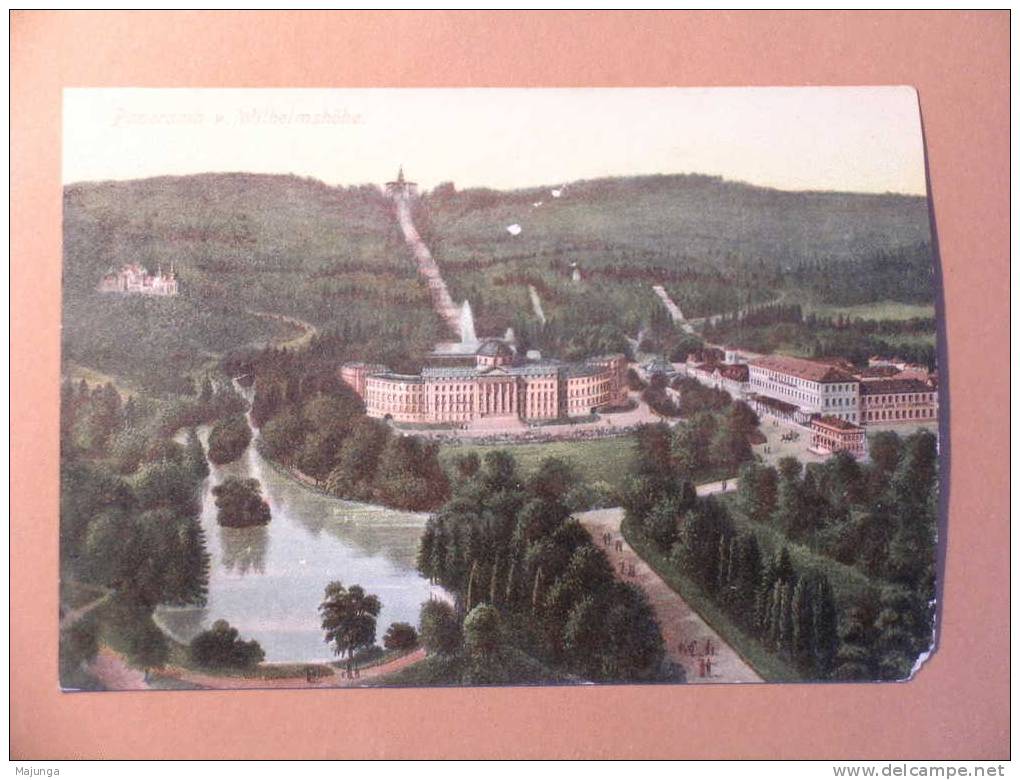 CPA - WILHELMSHOHE - PANORAMA - RARE - COLORISEE - Kassel