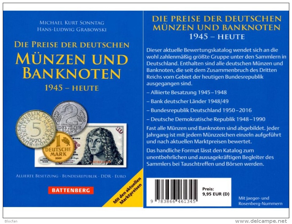 D Ab 1945 Deutschland 2016 Neu 10€ Noten Münzen AM- BI- Franz.-Zone SBZ DDR Berlin BUND EURO Coins Catalogue BRD Germany - A Identifier