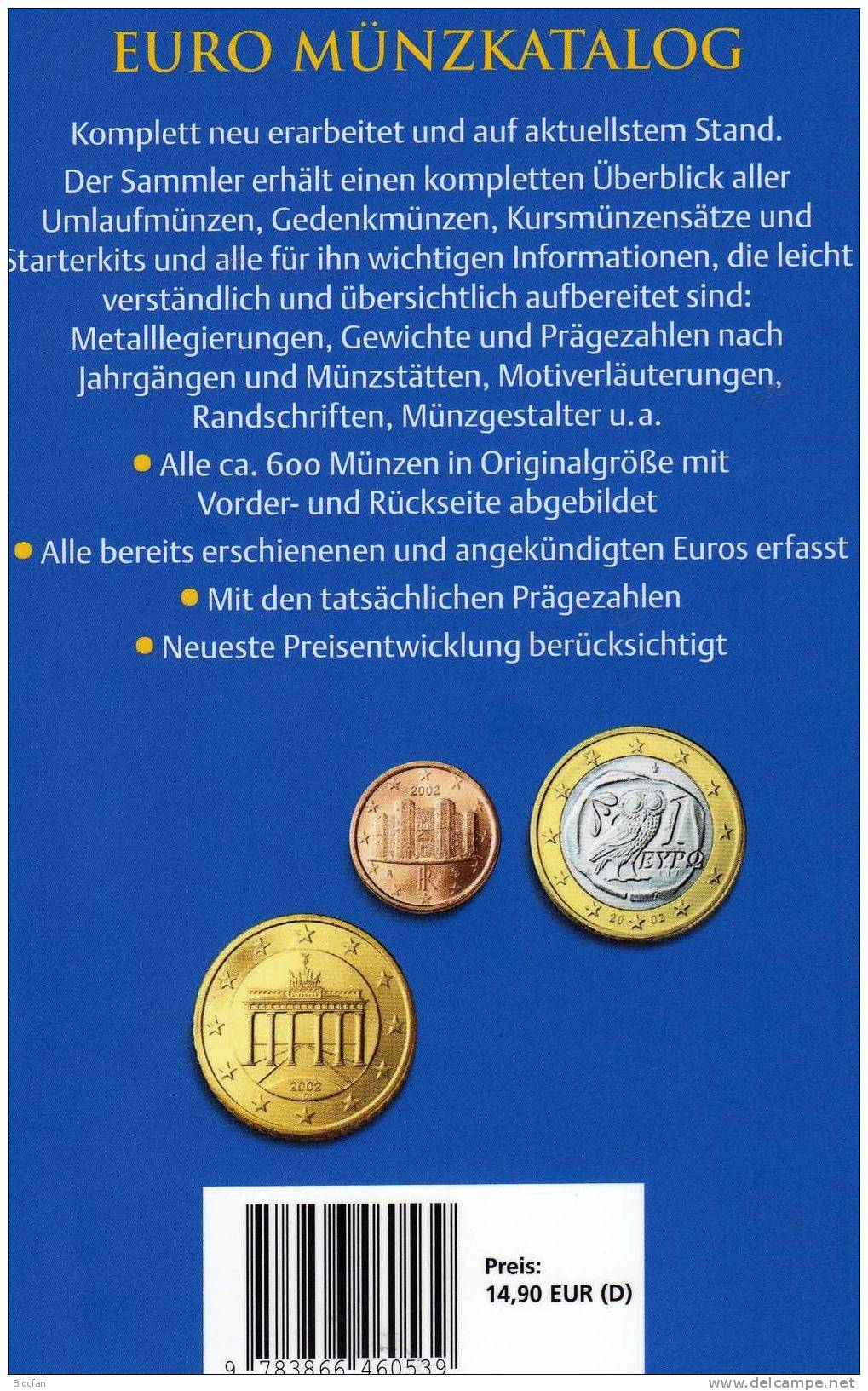 EURO Münz Katalog 2010 Aller EU-Länder Neu 15€ Für Numisbriefe+ NB - Collections