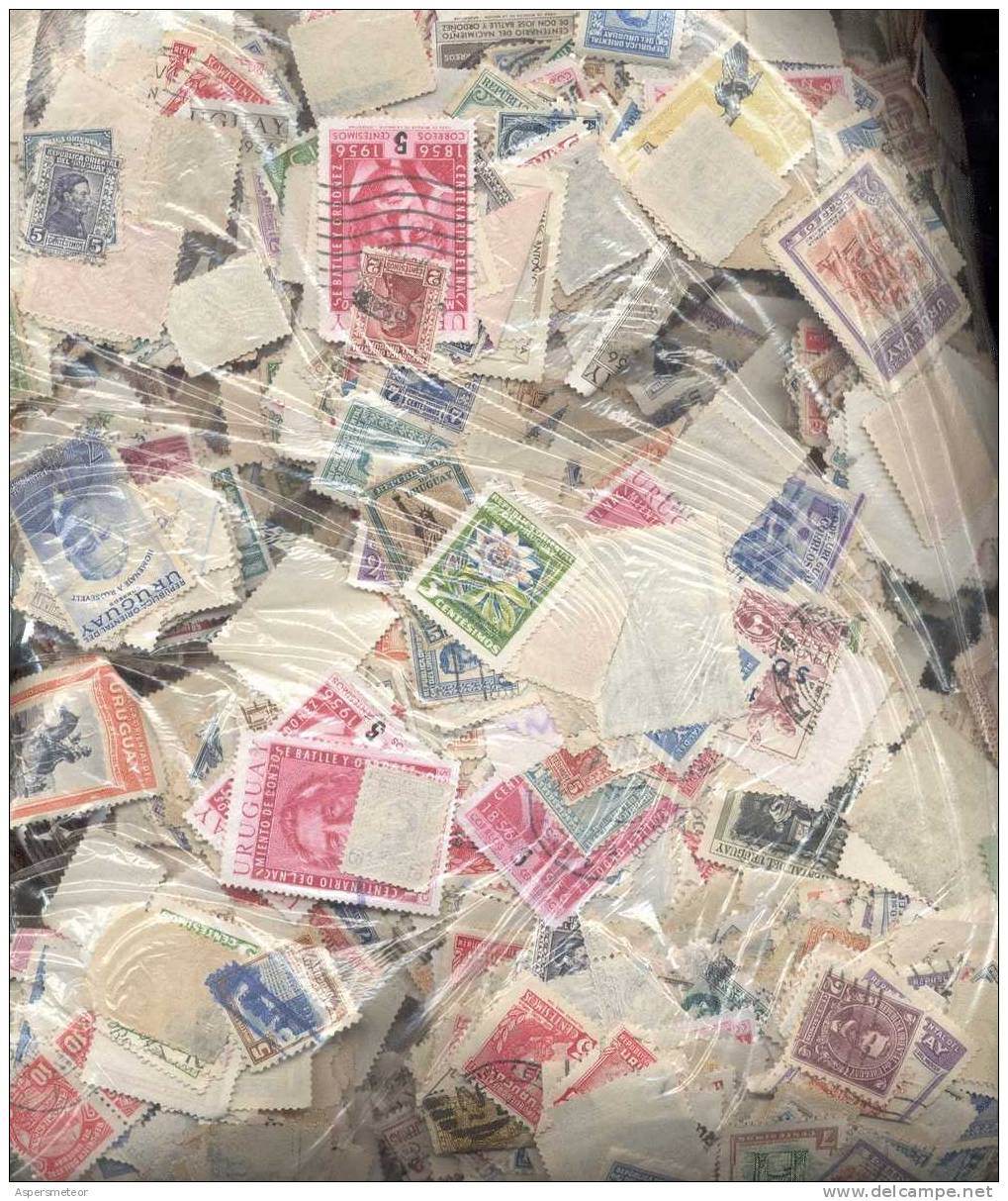 17000 URUGUAY  STAMPS STEMPEL TIMBRES ZEGELS BOLLI SELLOS SELOS STÄMPLAR Mjl &#1583;&#1605;&#1594; - Vrac (min 1000 Timbres)