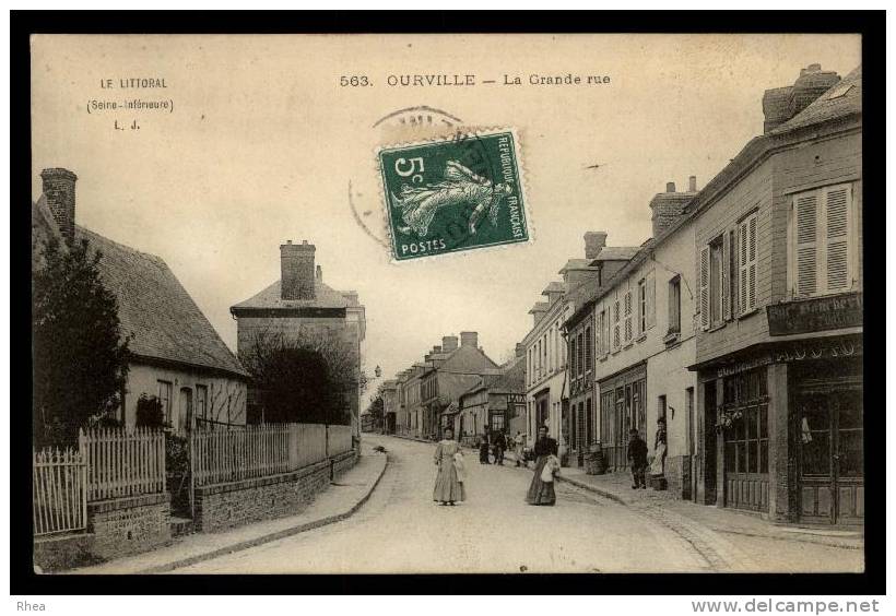 76 Ourville-en-Caux D76D K76490K C76490C RH097222 - Ourville En Caux