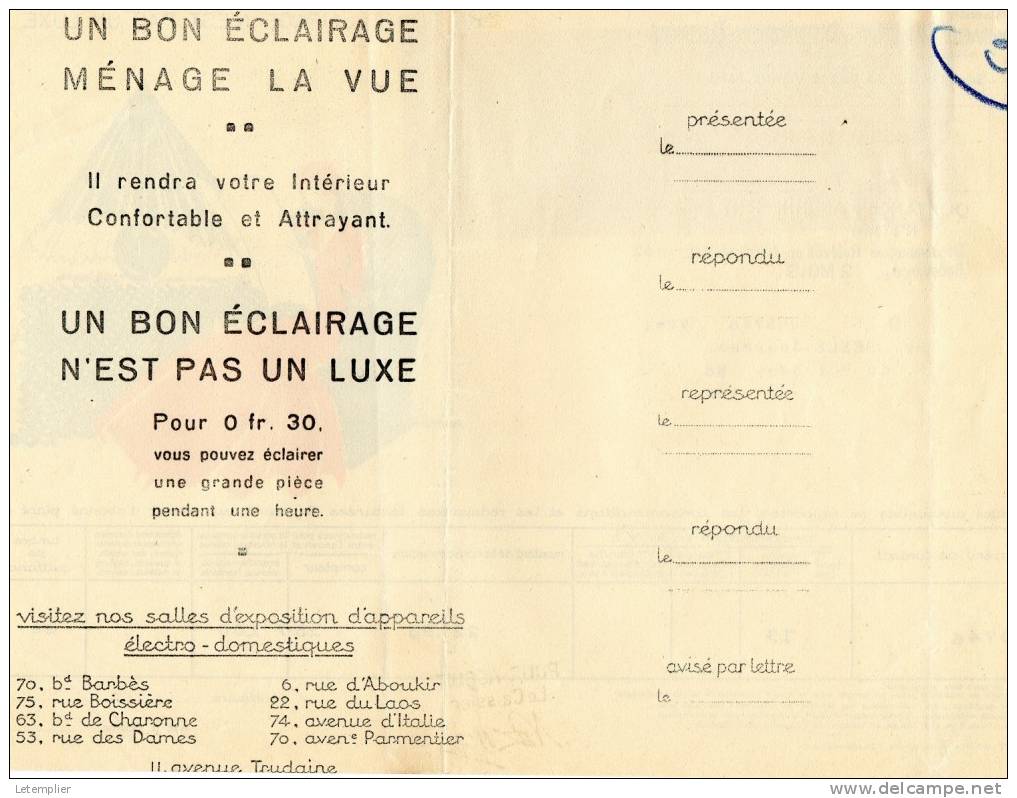 C.P.D.E 1932 - Elektriciteit En Gas