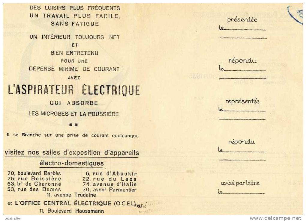 C.P.D.E 1935 - Electricité & Gaz