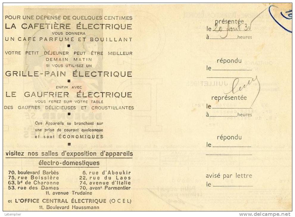 C.P.D.E 1935 - Electricity & Gas