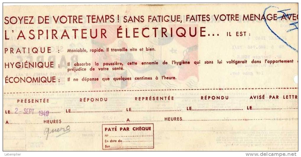 C.P.D.E 1940 - Electricité & Gaz