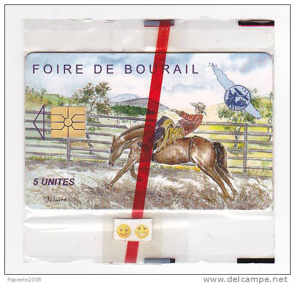 NC30 (numéroté) - FOIRE DE BOURAIL - 04/1995 - GEM 11 / 1 B (rouge) - NSB - New Caledonia