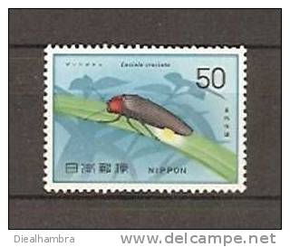 JAPAN NIPPON JAPON NATURE CONSERVATION SERIES 4th. ISSUE (INSECTS) 1977 / MNH / 1329 · - Nuevos