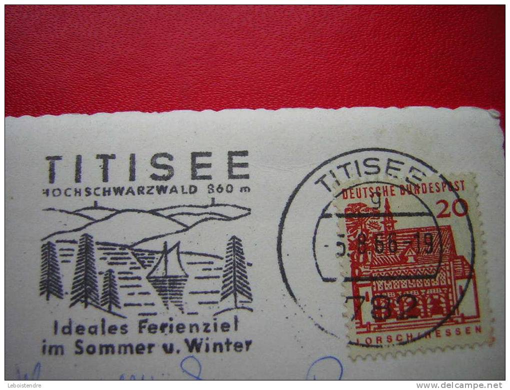 CPSM -ALLEMAGNE-TITISEE IM SCHWARZWALD - Titisee-Neustadt