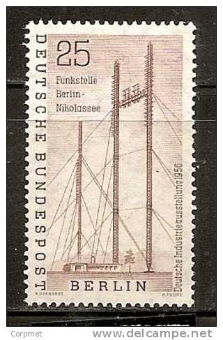 GERMANY BERLIN - 1956 INDUSTRY EXPOSITION   - Yvert # 138  MINT (LH) - Ungebraucht