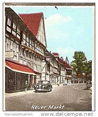 AK EINBECK / HAN. Mehrbild 9 B Marktplatz Postamt Rathaus 31.8.71 - 14 3352 EINBECK Mc Nach DDR 61 Meiningen / Thüringen - Einbeck