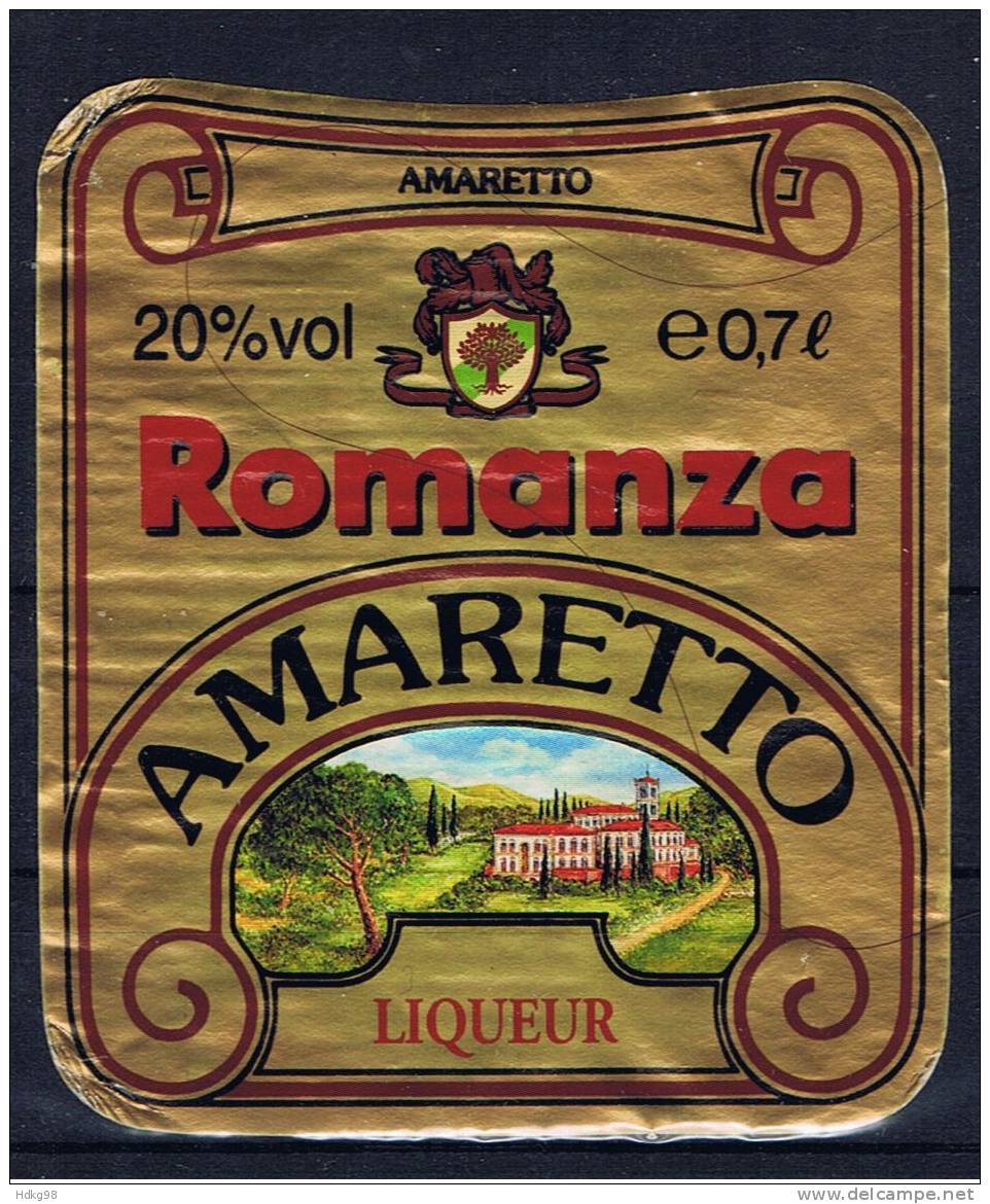 Amaretto Romanza Likör - Spiritus