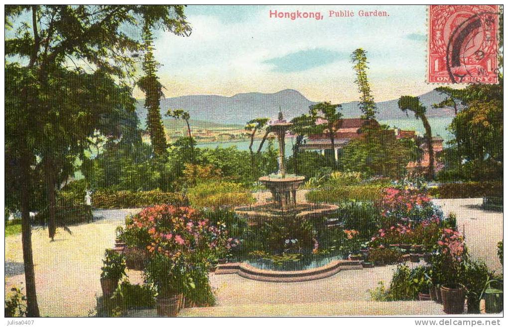 HONGKONG (Chine) Vue Du Jardin Publique - China (Hongkong)