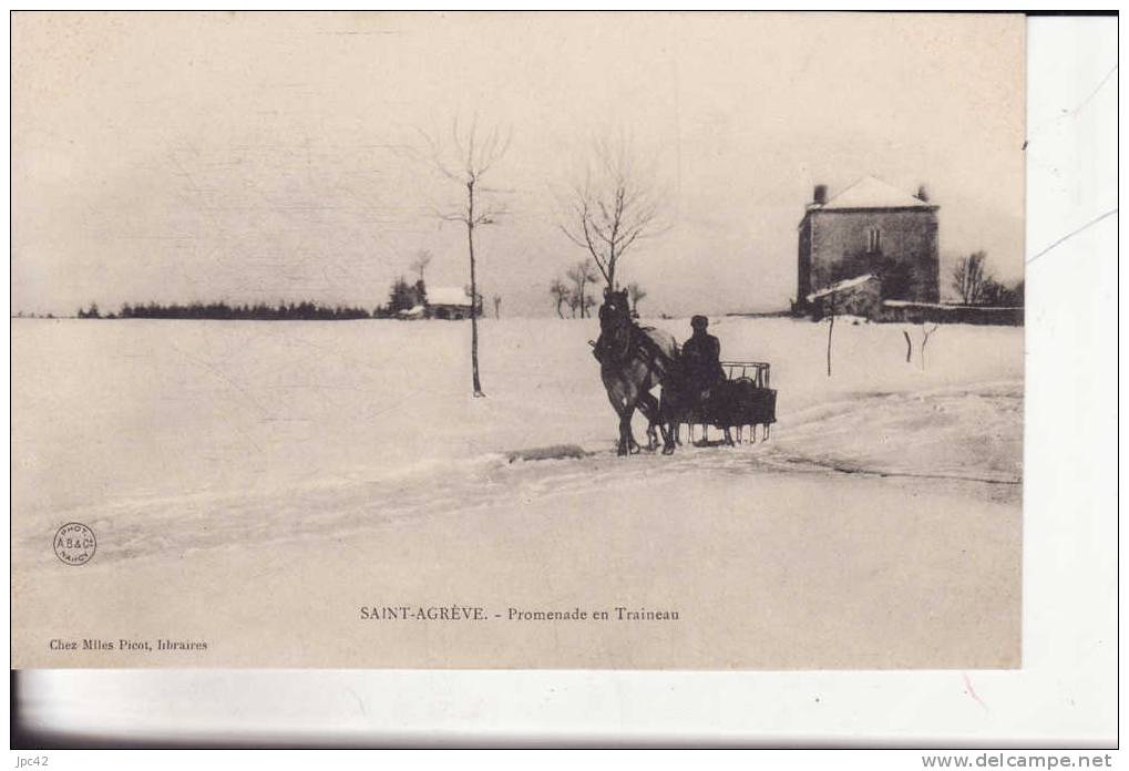 Promenade En Traineau - Saint Agrève