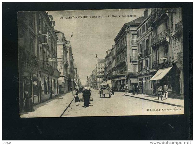 44  ST NAZAIRE La Rue Villes Martin...1 - Saint Nazaire