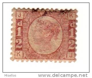 1870 Nº 49 Rojo Carmín 0,5 P. Plancha 6   JKKJ Muy Limpio . - Oblitérés