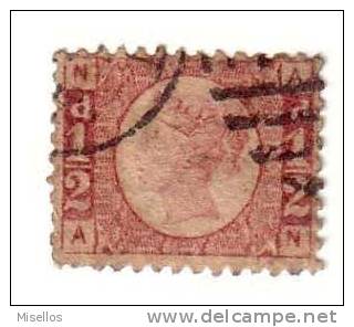 1870 Nº 49 Rojo Carmín 0,5 P. Plancha 10 NAAN . - Used Stamps