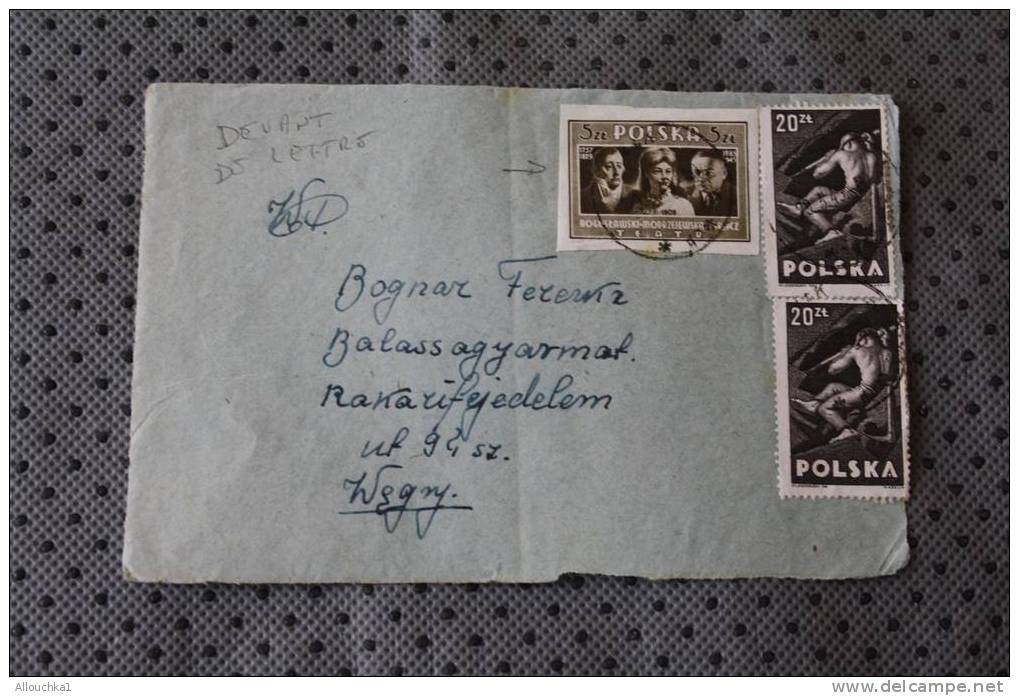 1987+ 1986  DEVANT DE LETTRE LETTER MARCOPHILIA DE POLSKA POLGNE  POUR W GERMANY - Briefe U. Dokumente