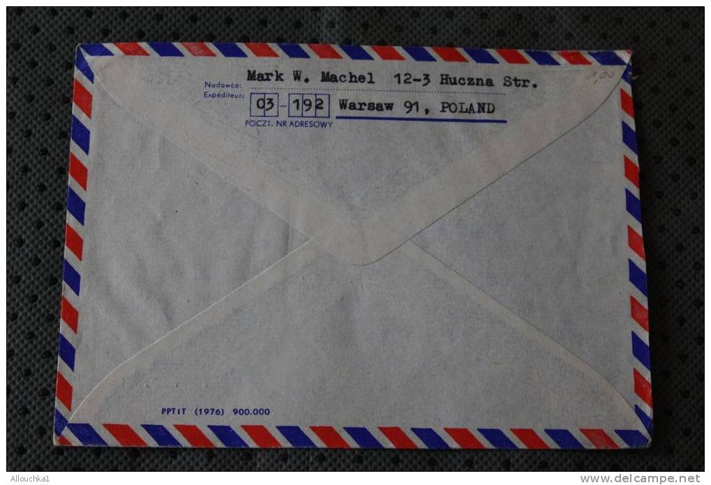 29-5-1978 AEROGRAMME DE POLSKA POLOGNE  LETTRE LETTER MARCOPHILIA POUR LOHMAR GERMANY PAR AVION BY AIR MAIL  LUFTPOST VI - Lettres & Documents