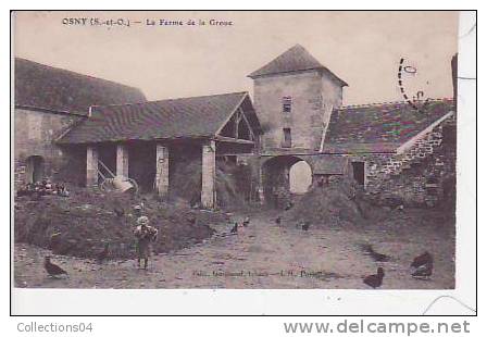 95 / OSNY / LA FERME DE LA GROUE / EDIT GUILBAUD / AGRICULTURE / 1914 - Osny