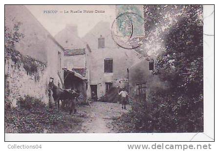 95 / PISCOP / LA RUELLE NOTRE DAME / FAGOTS CHEVAL / FAUCHEUR  / - Pontcelles