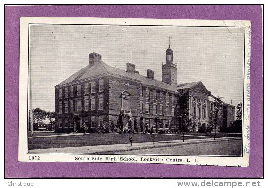 South Side High School, Rockville Center, L.I. NY.  1910s - Long Island