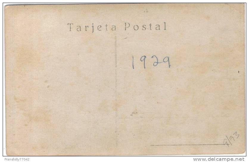 Rppc - SPAIN - ANDALUCIA - CADIZ - VISTA GENERALE - PANORAMIC - 1929 - Cádiz