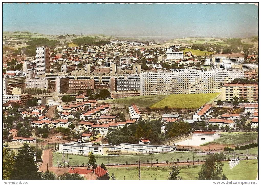 St étienne ( Loire) Vue Aérienne Sur Beaulieu Et La Marandiere, Ed Real Photo - Saint Etienne