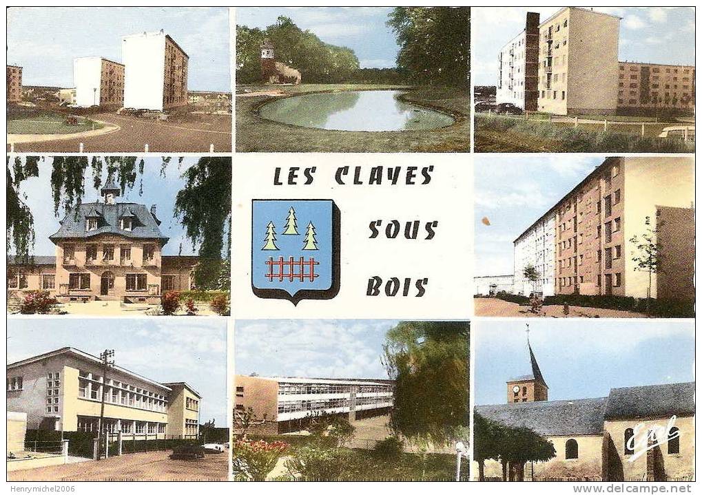 Clayes Sous Bois ( Yvelines) Et De Ses Environs Blason - Andere & Zonder Classificatie