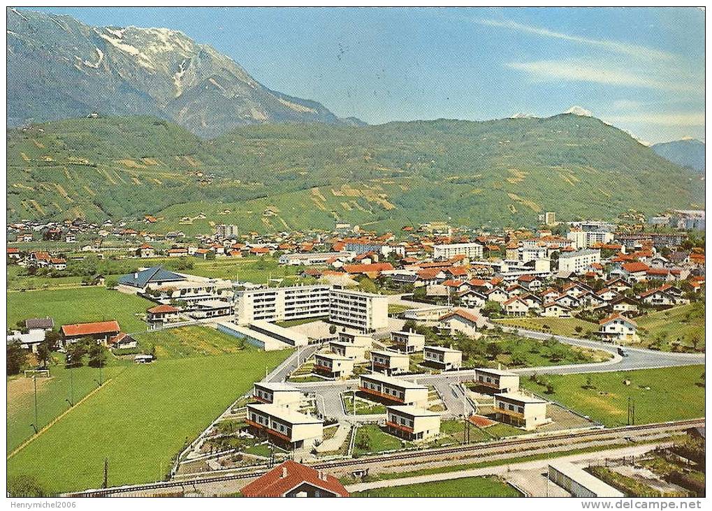 Albertville ( Savoie) Vue Aérienne Sur Le Val Des Roses Avec Le Quartier Ste Therese, Ed Tele - Albertville