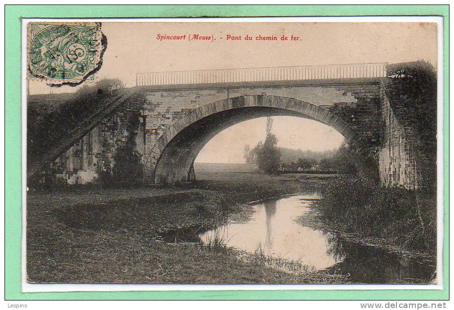 55 - SPINCOURT -- Pont Du Chemin De Fer - Spincourt