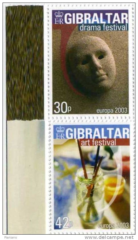 PIA - GIBILTERRE - 2003 : Europa - (YVERT 1033-36) - Gibraltar